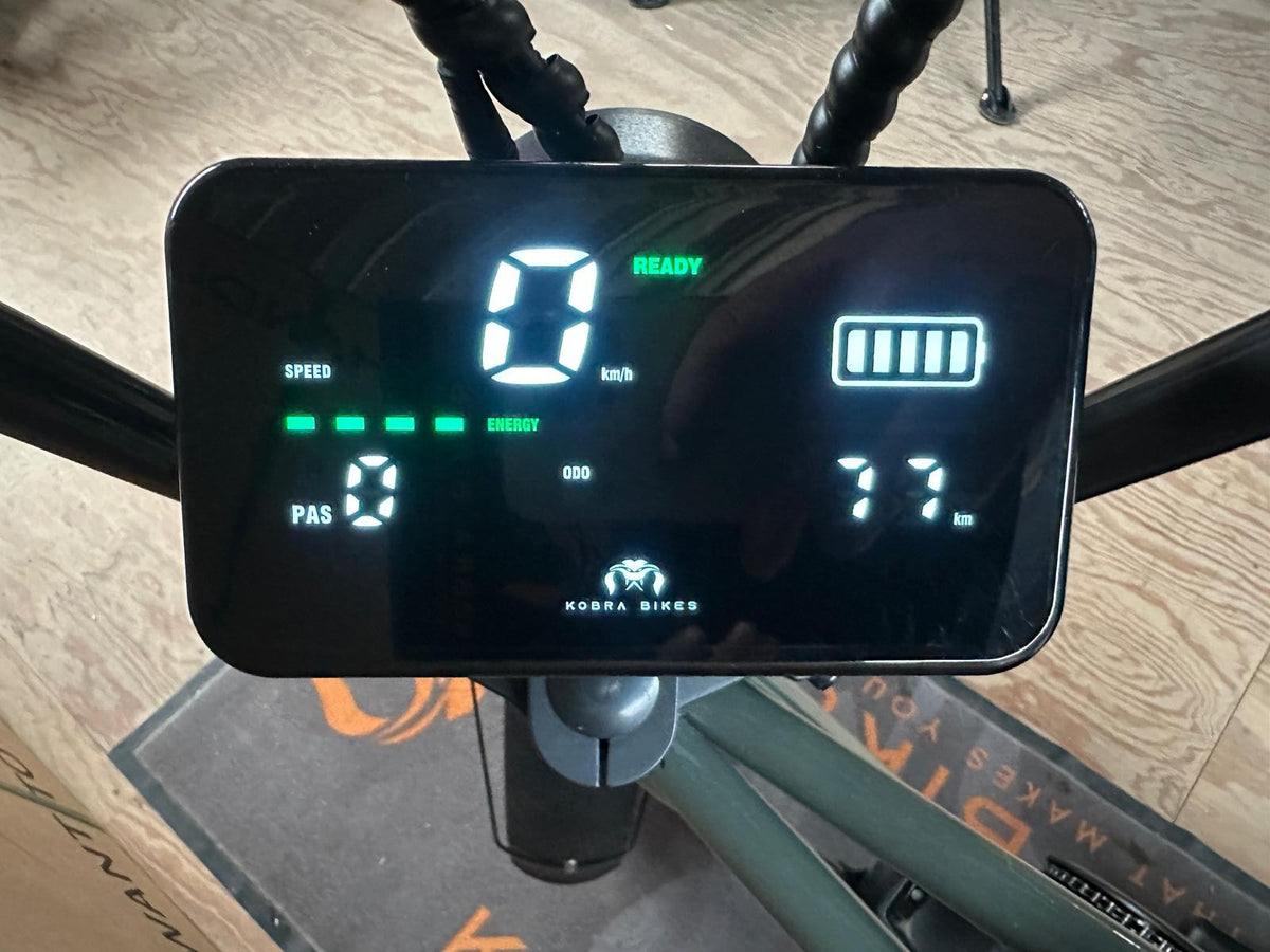 KOBRA V1.2 Fatbike KOBRA Grey – demo #02 – km-stand